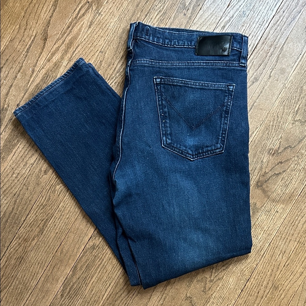 John Varvatos Deep Indigo Slim Bowery Jeans